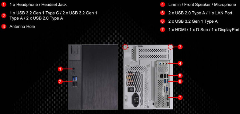 ASROCK-DESKMEET-90BXG4C01-A10GA0W---Intel-B660-4x-DDR4-3x-SATA-5x-USB-32-1x-HDMI-1x-DisplayPort-1x-V-8