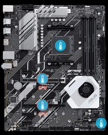 ASUS-Prime-X570-P-Gaming-Mainboard--AMD-Ryzen-7-3700X-CPU-5