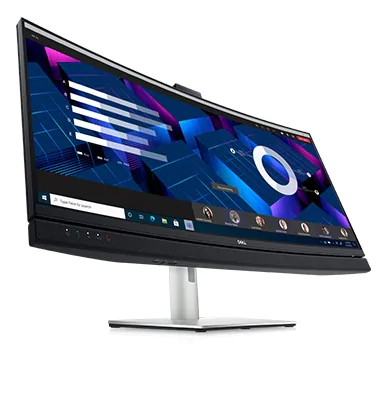 Dell-C3422WE-Curved-Monitor---IPS-Hhenverstellung-USB-C-3
