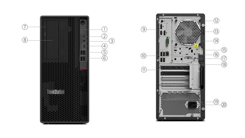 Lenovo-ThinkStation-P358-Tower-30GL0040GE---AMD-Ryzen-9-Pro-5945-64GB-RAM-1TB-SSD-NVidia-GeForce-RTX-8