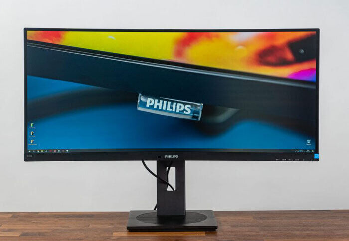 Philips-345B1C-Curved-Office-Monitor---UWQHD-Hhenverstellung-1