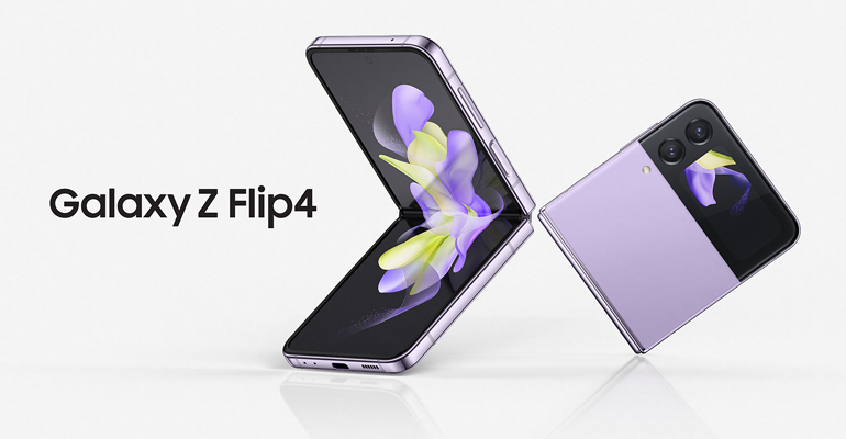 Samsung-Galaxy-Z-Flip4-128GB-Graphite-17cm-67quot-OLED-Display-Android-12-Dual-Kamera-Faltbar-1