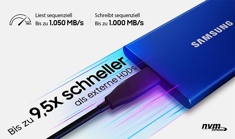 Samsung-Portable-SSD-T7-500GB-Blau---externe-Solid-State-Drive-USB-31-Typ-C-2