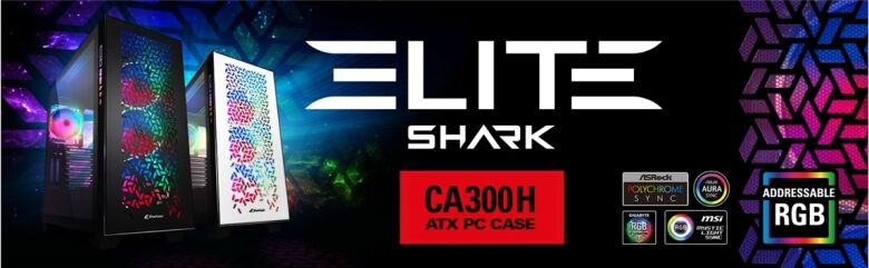 Sharkoon-ELITE-SHARK-CA300H-schwarz--PC-Gehuse-1