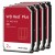 4er Pack Western Digital WD Red Plus 2TB 128MB 3.5 Zoll SATA 6Gb/s - interne NAS Festplatte (CMR)