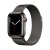 Apple Watch S7 Edelstahl 41mm Cellular Graphite (Milanaise graphite)