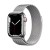 Apple Watch S7 Edelstahl 41mm Cellular Silber (Milanaise silber)