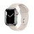 Apple Watch S7 Edelstahl 41mm Cellular Silber (Sportarmband sternenlicht)