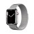 Apple Watch S7 Edelstahl 45mm Cellular Silber (Milanaise silber)