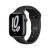 Apple Watch S7 Nike Aluminium 45mm Cellular Mitternacht (Sportarmband anthrazit/schwarz)