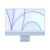 Apple iMac (4.5K Retina, 24", 2021) - M1 Chip, 8GB RAM, 256GB SSD, 7-Core GPU, blau