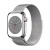 AppleWatch S8 Edelstahl Cellular 45mm Silber - (Milanaise silber)
