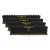 Corsair Vengeance LPX Schwarz 32GB Kit (4x8GB) DDR4-2666 CL16 DIMM Arbeitsspeicher