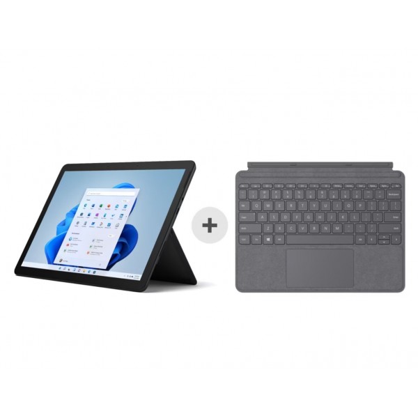 Microsoft Surface Go 3 - 128GB - 8GB - i3 - LTE - black inkl. Surface Go Signature Type Cover platinGray