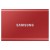 Samsung Portable SSD T7 500GB Rot - externe Solid-State-Drive, USB 3.1 Typ-C