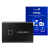 Samsung Portable SSD T7 Touch 1TB Schwarz inkl. F-Secure Total - externe Solid-State-Drive, USB 3.1 Typ-C