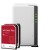Synology DiskStation DS220j 4TB WD Red Plus NAS-Bundle [inkl. 2x 2TB WD Red Plus 3,5" NAS HDD]
