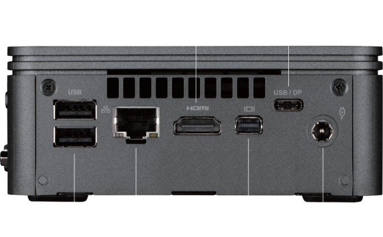 Gigabyte-BRIX-Barebone-GB-BRR5H-4500---Ryzen-5-4500U-6x-230GHz-AMD-Grafik-2x-DDR4-SO-Dimm-1x-M2-oOS-11