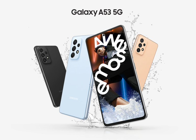 Samsung-Galaxy-A53-5G-Enterprise-Edition-128GB-Awesome-Black-EU-164cm-65quot-Super-AMOLED-Display-An-1